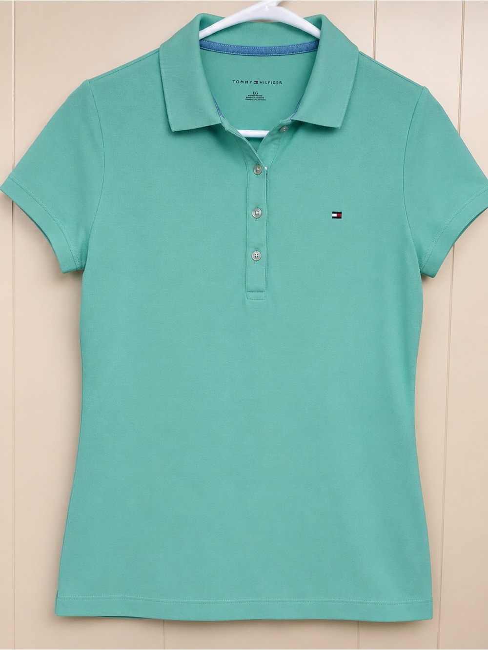 Tommy Hilfiger Seafoam Green Polo Shirt